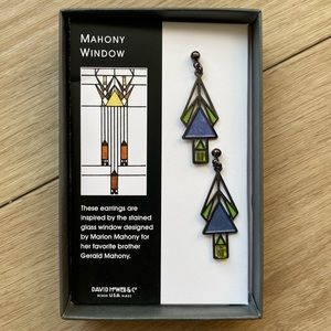 Mahony Window Earrings *NEW